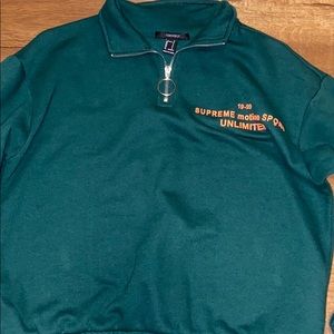 forever 21 quarter zip